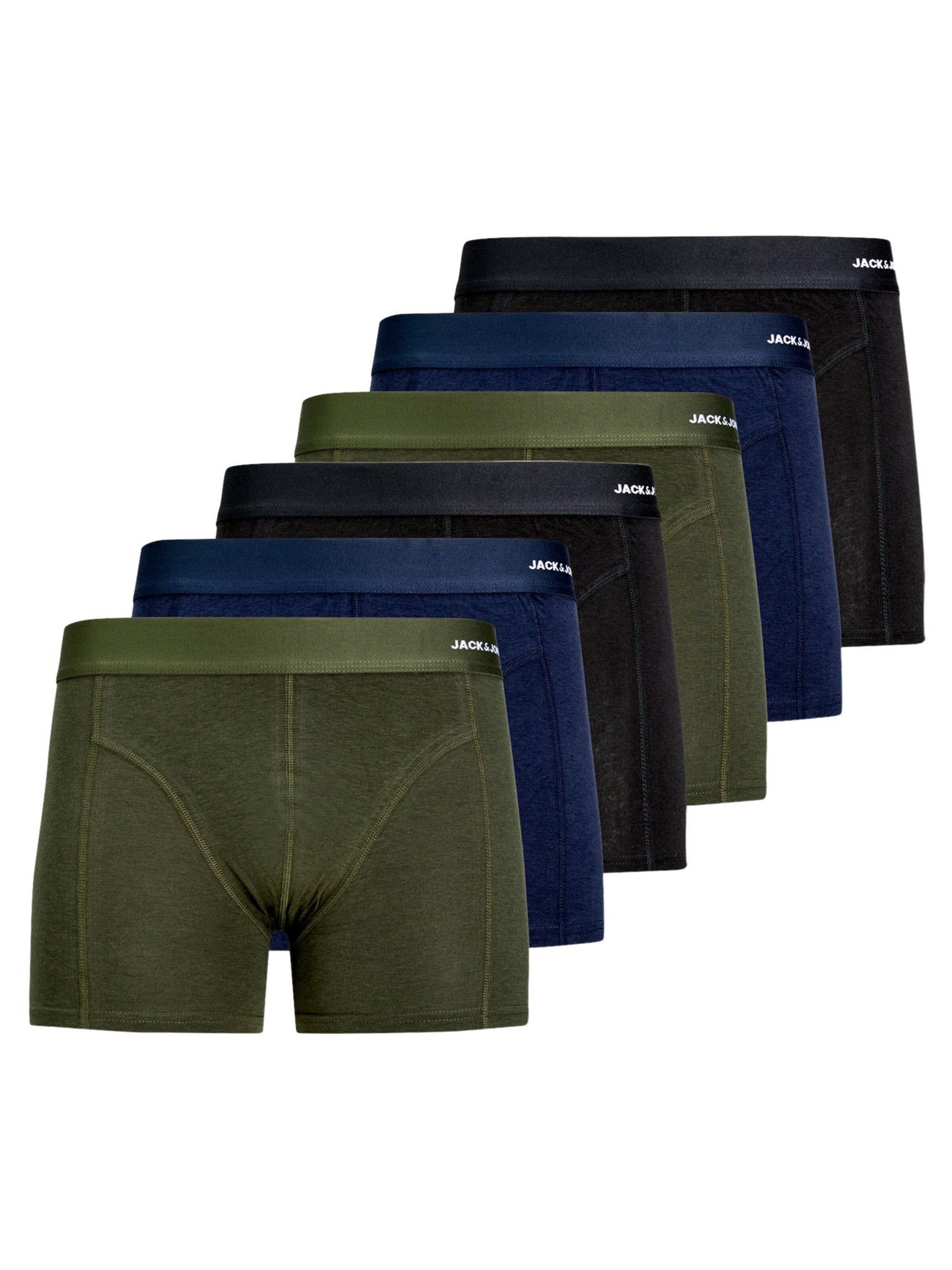 JACK & JONES Boxershorts 'Jacbasic' in Gemengde kleuren: voorkant