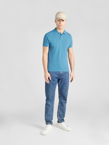 Polo Ralph Lauren Klasický střih Tričko – modrá