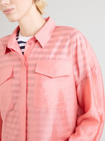 ROUGE EDIT Bluse 'ROUALININE' in Pink