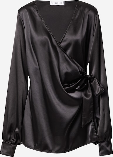 Femme Luxe Blouse in de kleur Zwart, Productweergave