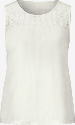 STREET ONE Top in White: front