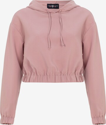 Jimmy Sanders Sweatshirt in Pink: predná strana