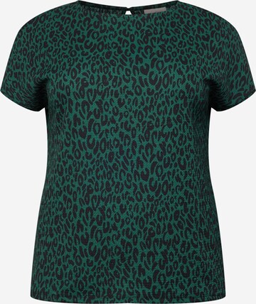 ONLY Carmakoma Shirt 'CARMUNA' in Green: front