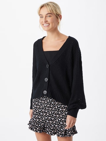 JDY Knit Cardigan 'Nola Justy' in Black: front