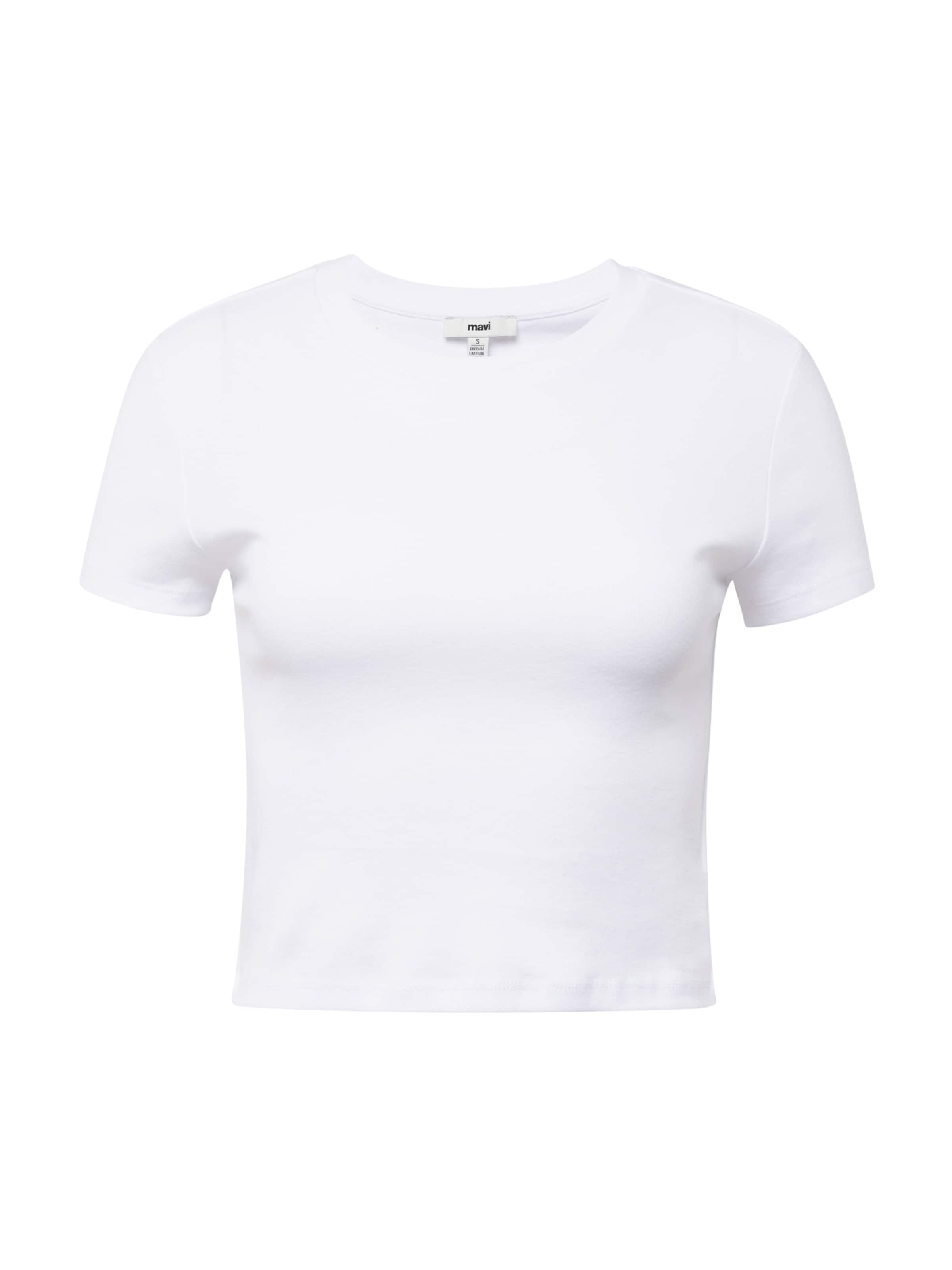 Mavi Shirt in White: front