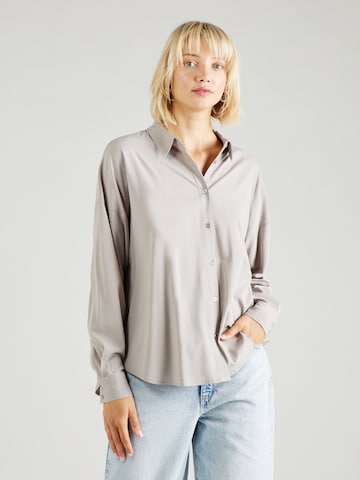 Soft Rebels Bluse 'Freedom' in Grau: predná strana