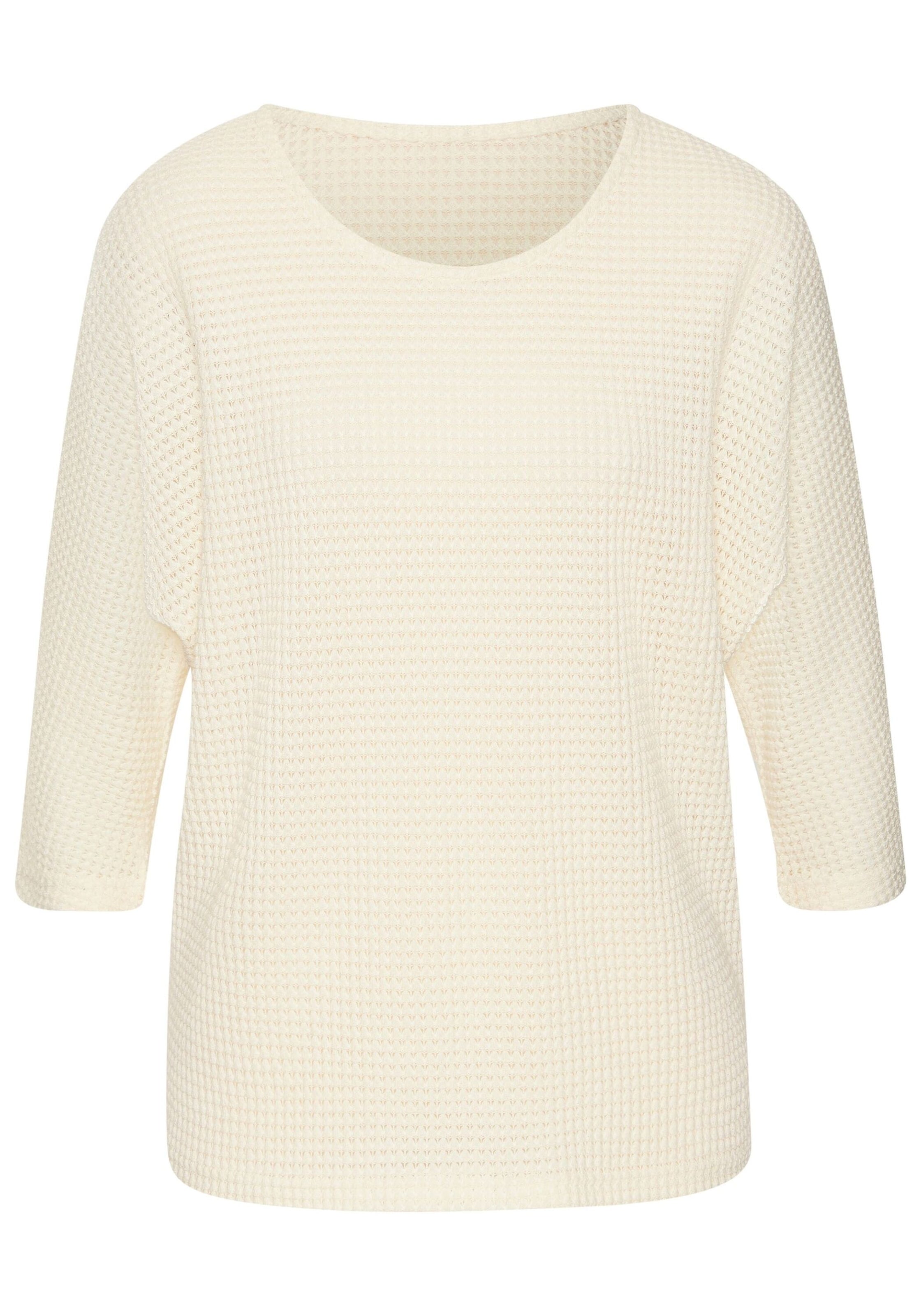 VIVANCE Pullover in creme, Produktansicht