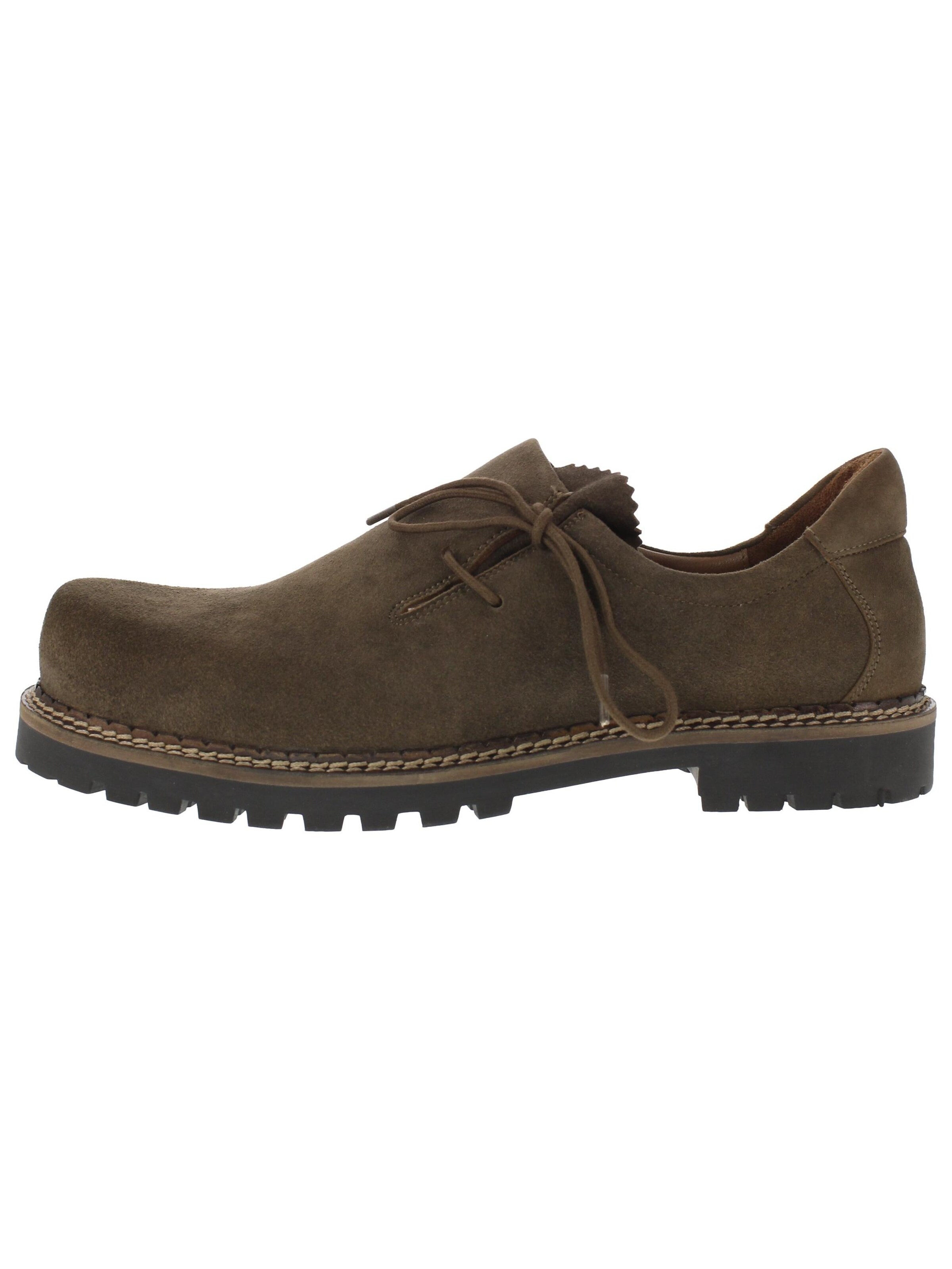 RAUSCHZEIT Traditional Shoes in Grey: front