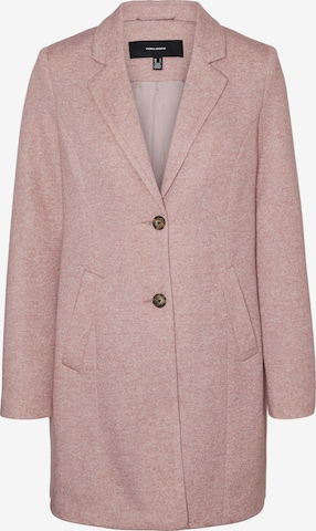 VERO MODA Ανοιξιάτικο και φθινοπωρινό παλτό σε ροζ: μπροστά