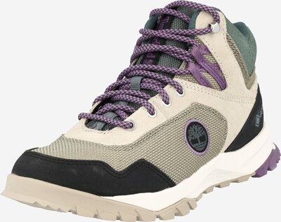 TIMBERLAND Lace-Up Ankle Boots 'Lincoln Peak' in Grey / Green / Lavender / Black, Item view
