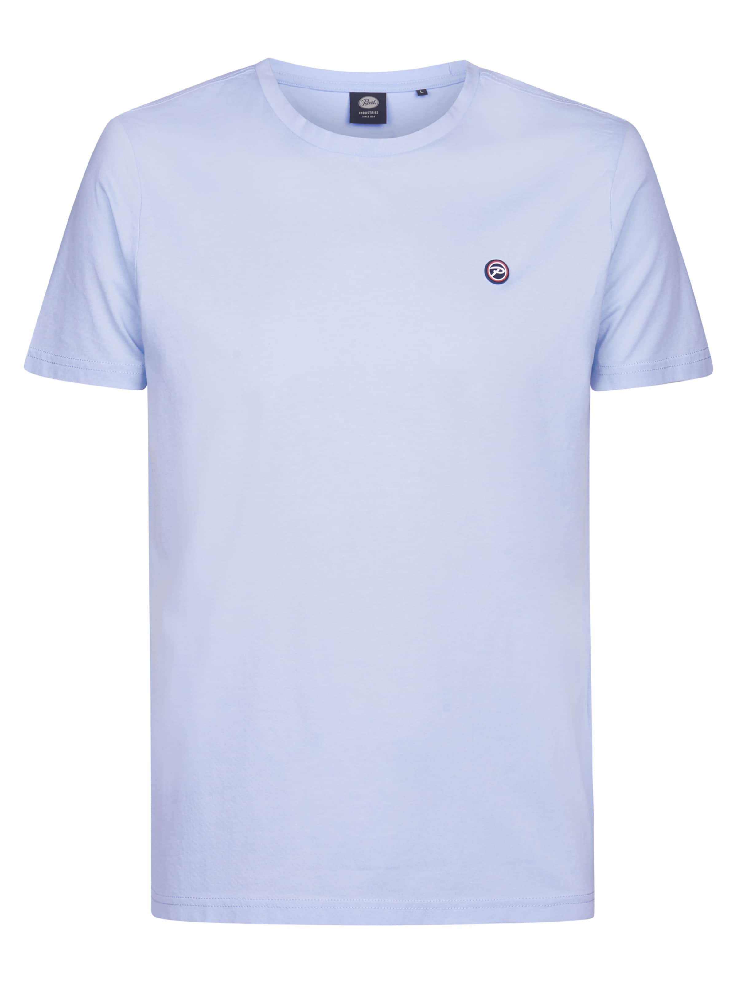 Petrol Industries Футболка 'Windward' в Синий: спереди