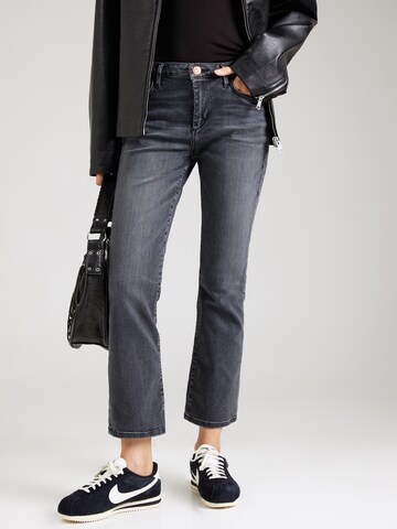 True Religion Slimfit Jeans in Schwarz: Vorderseite