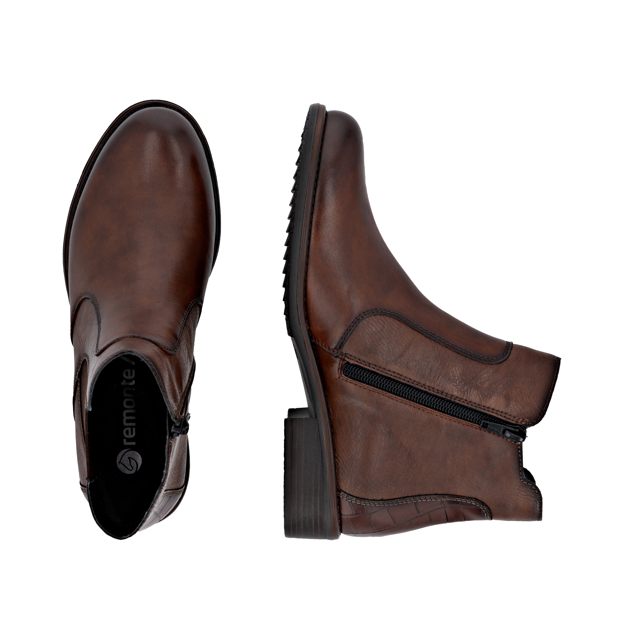 Chelsea Boots REMONTE en marron