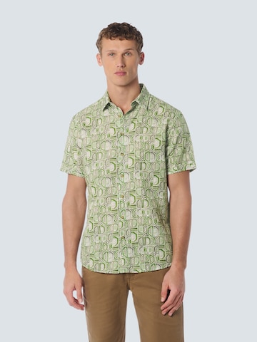 Coupe regular Chemise No Excess en vert : devant