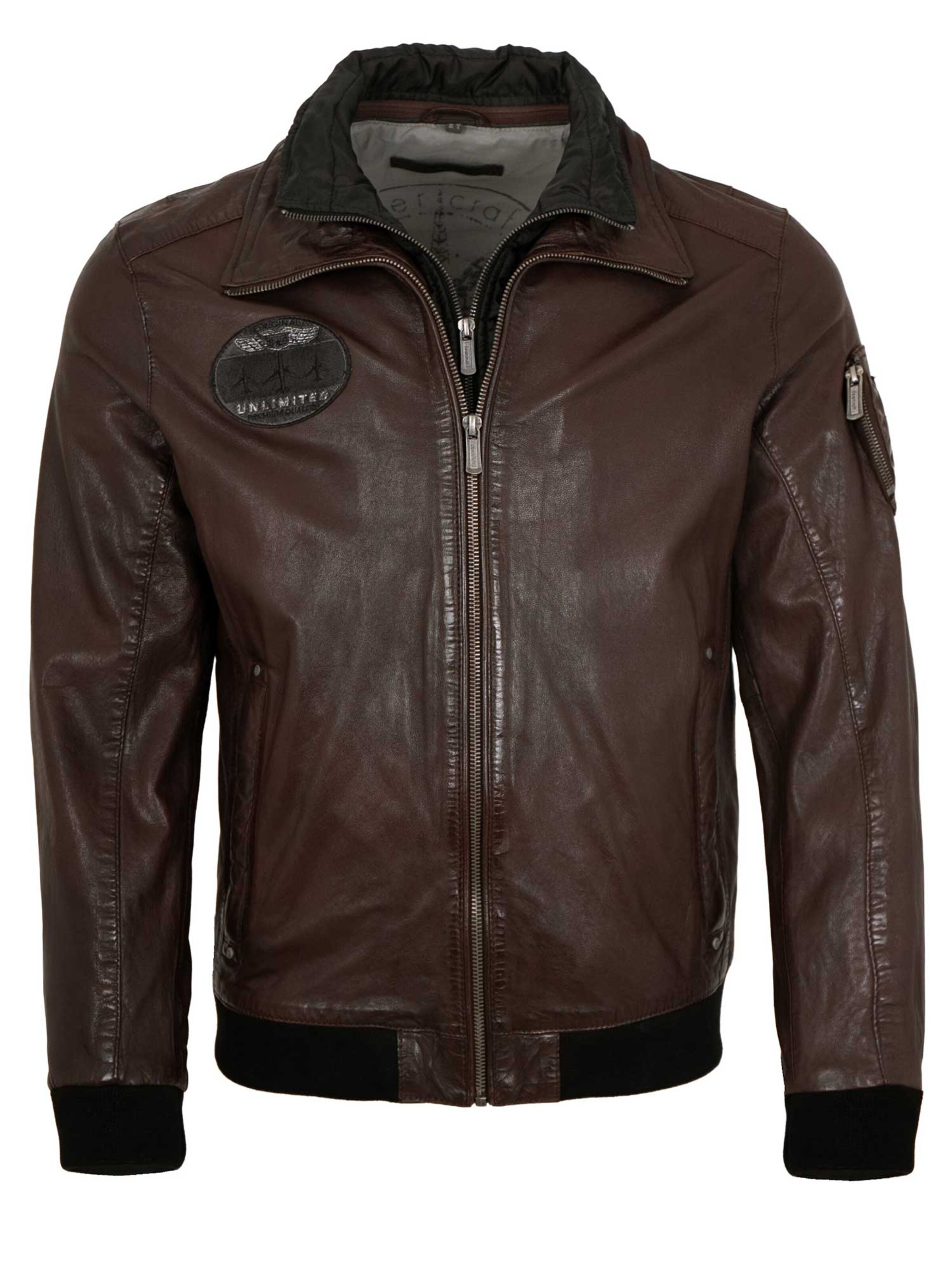 deercraft Between-Season Jacket 'DMCris' in Brown: front