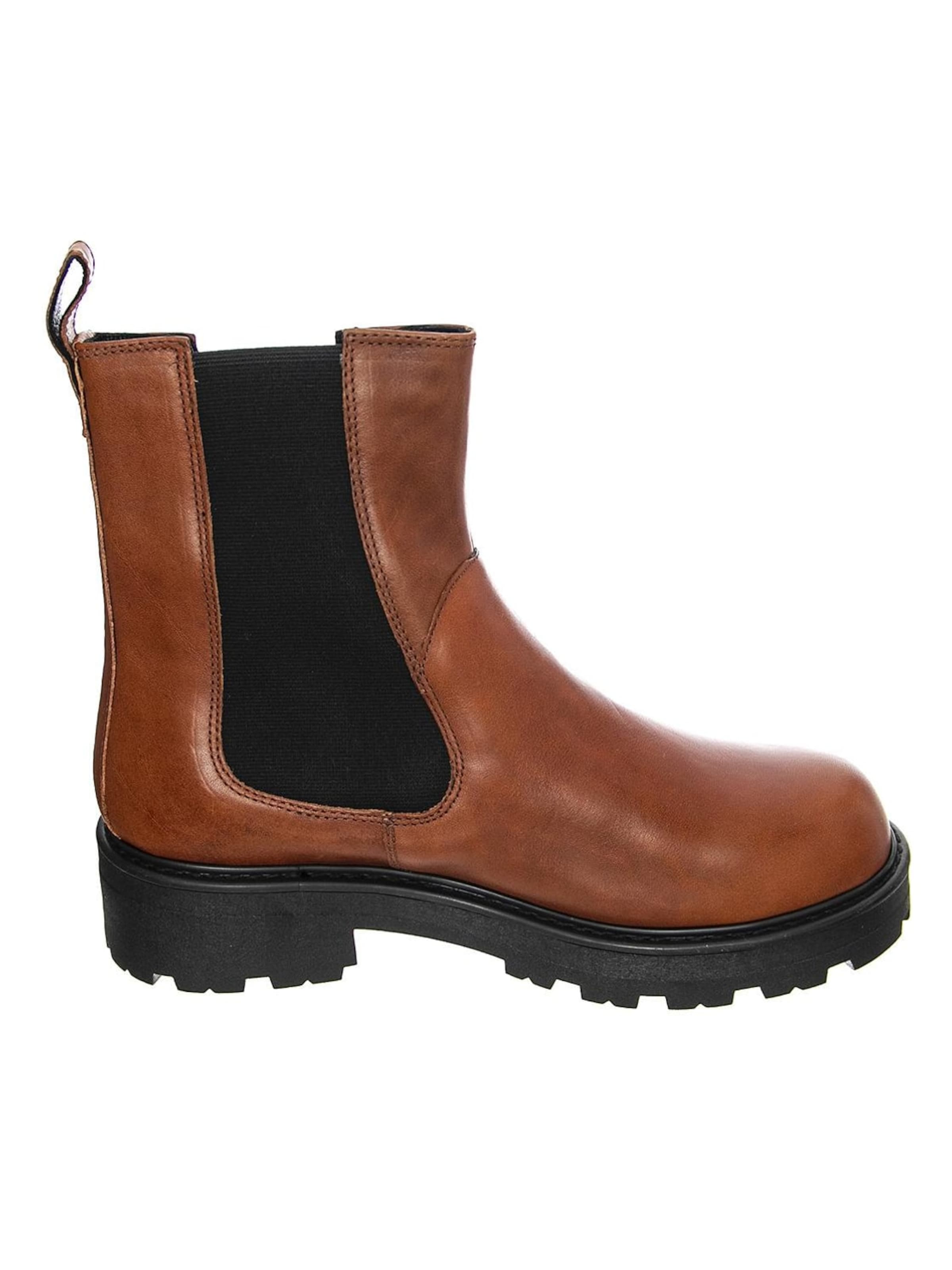 Stivale 'Womens Cosmo 2.0 Cow Leather Cognac Ankle Boots' di Vagabond in marrone