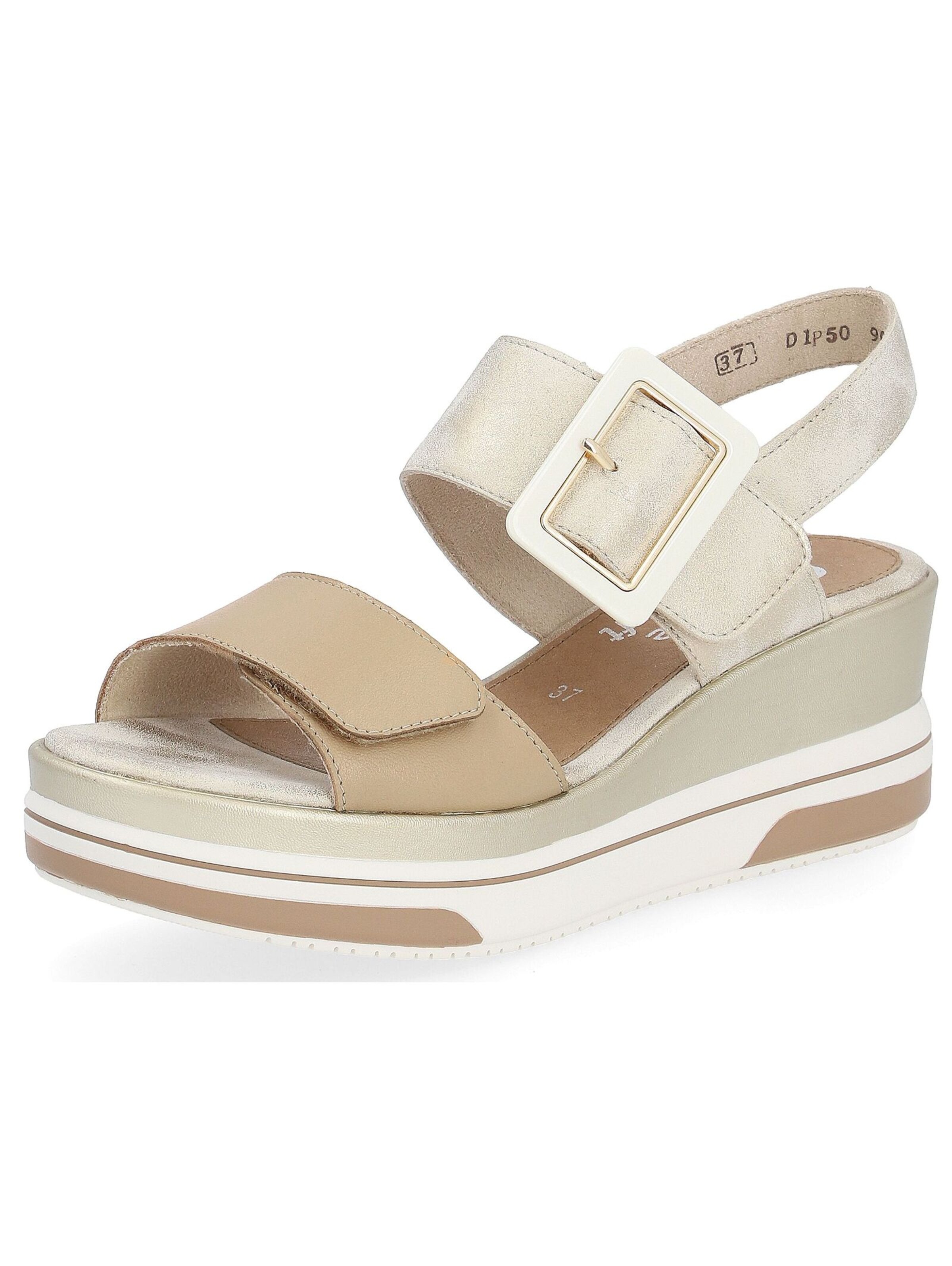 Sandales REMONTE en beige : devant