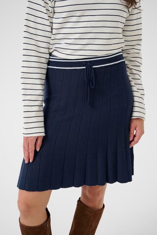 Jupe 'CRVillea' Cream en bleu