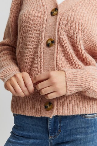 Cardigan PULZ Jeans en orange