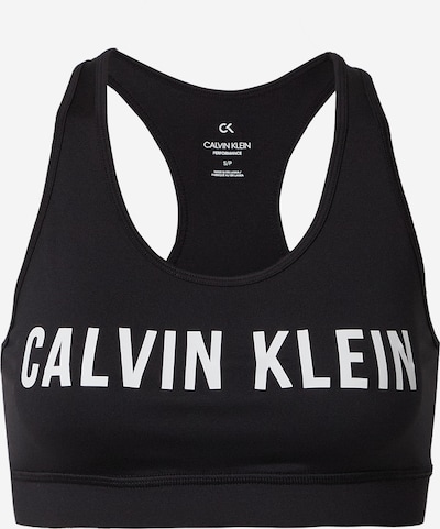 Calvin Klein Performance Sport bh in de kleur Zwart / Wit, Productweergave