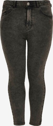 Yoek Skinny Jeans 'VERA' in Grey: front