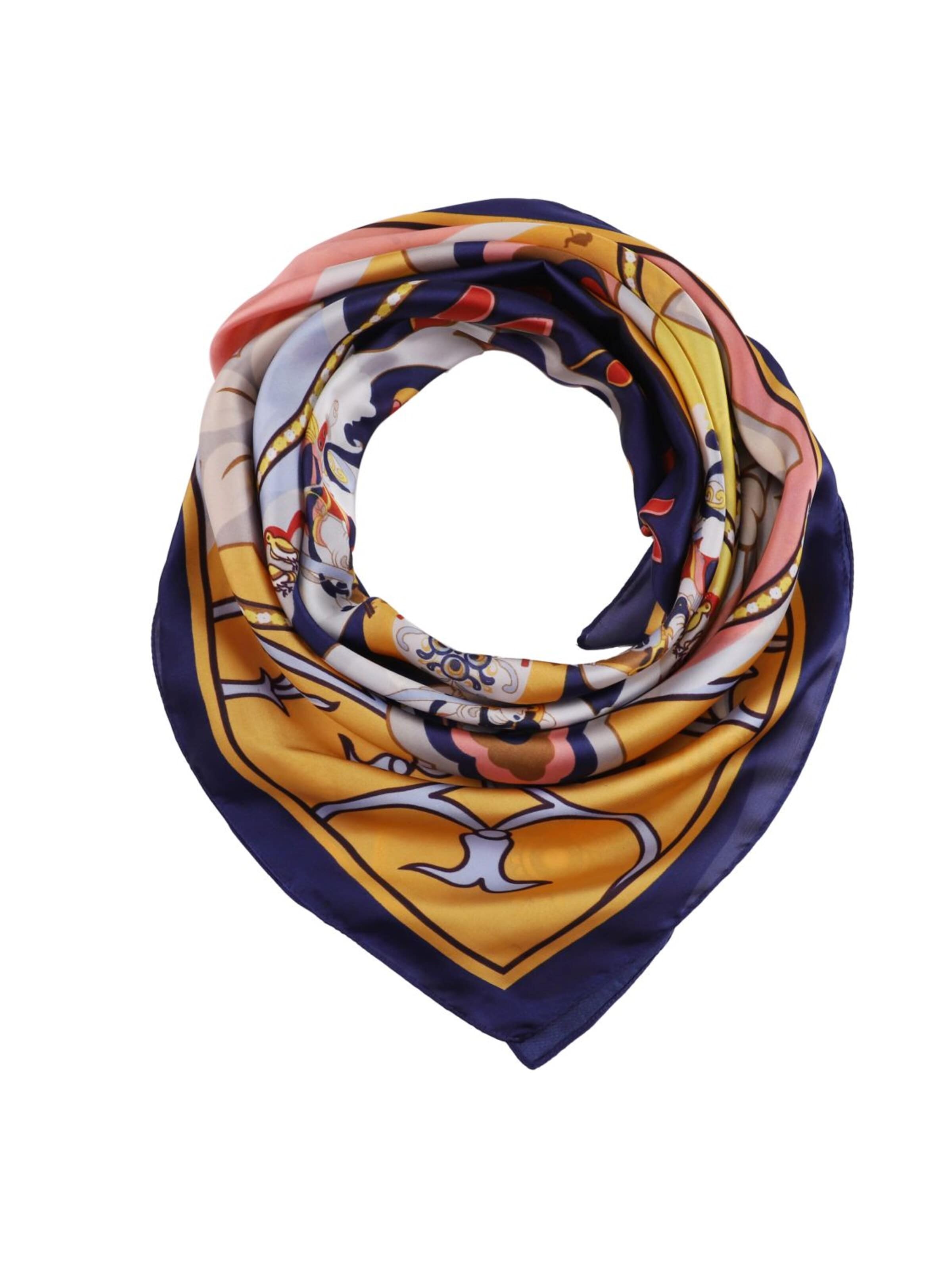 19V69 ITALIA Scarf 'RAINBOW' in Blue