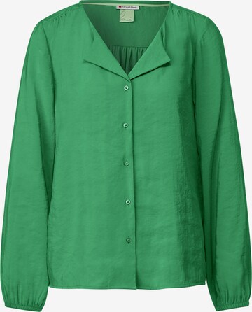 STREET ONE Blouse in Green: front