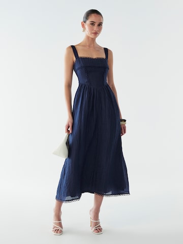 BWLDR Kleid 'Brody' in Blau: Vorderseite