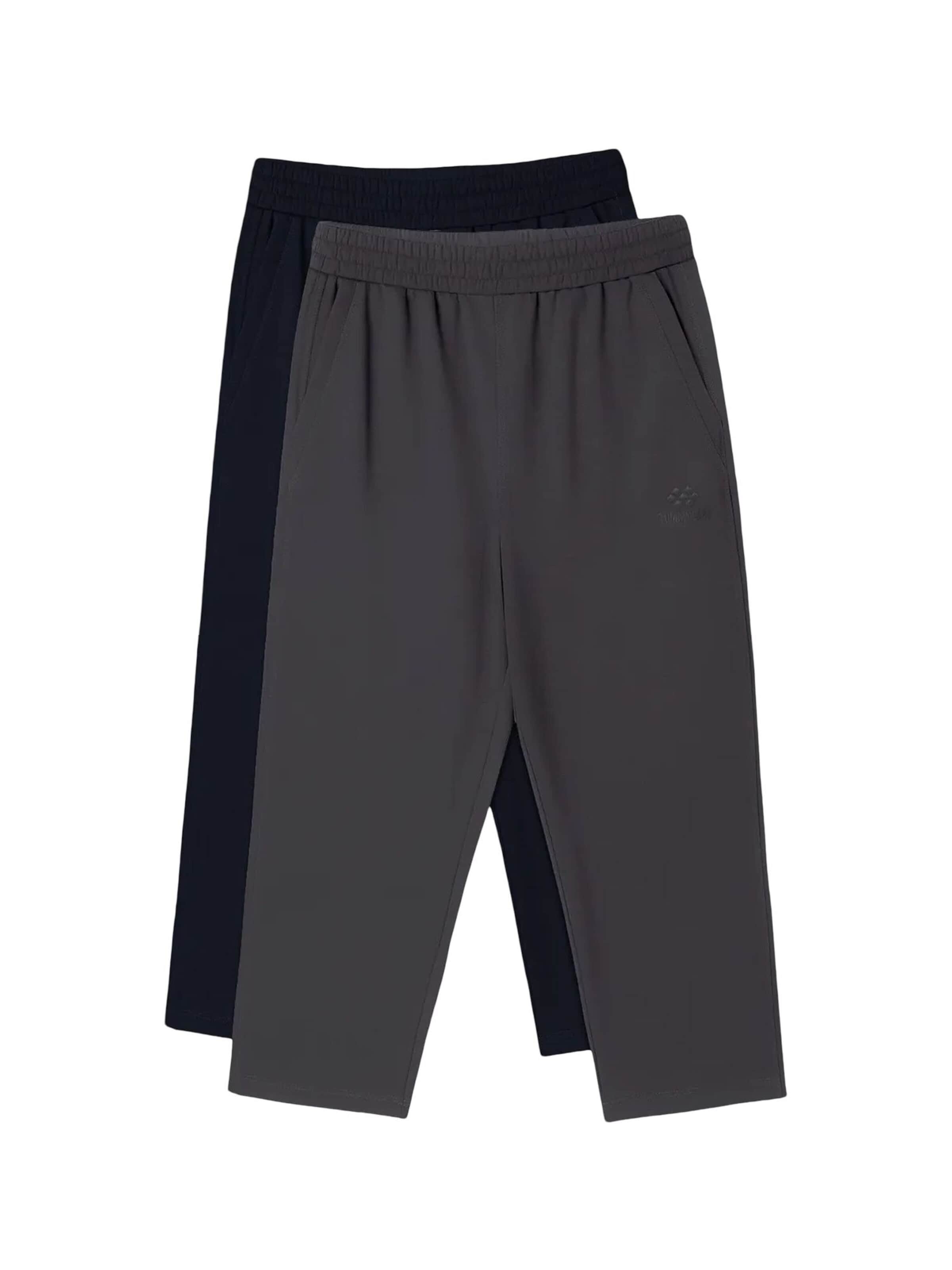 Pantalon de sport Tommy Life en noir : devant