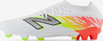 Chaussure de foot 'Furon Team V8' new balance en blanc : devant