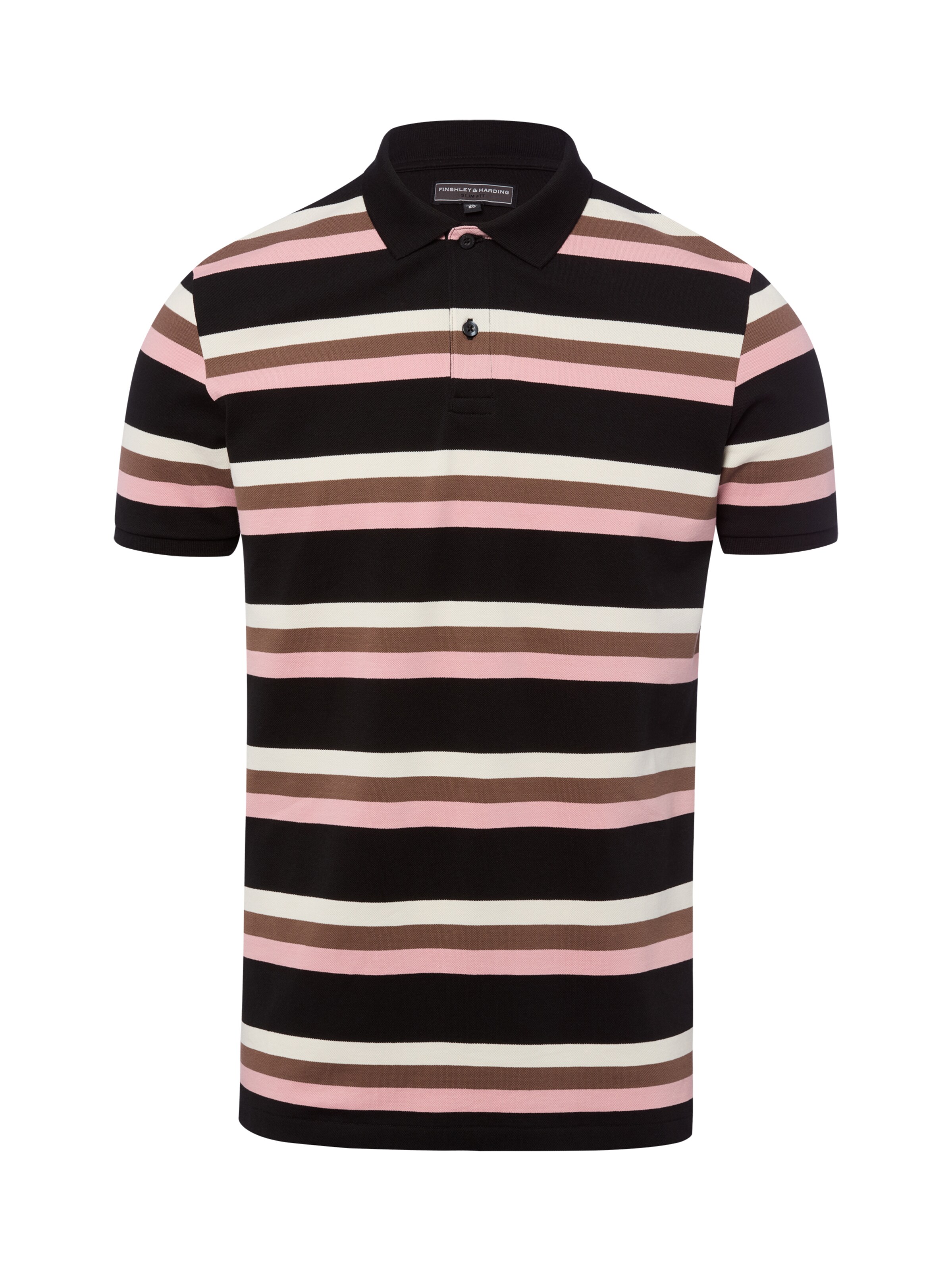 Finshley & Harding Shirt in Black: front