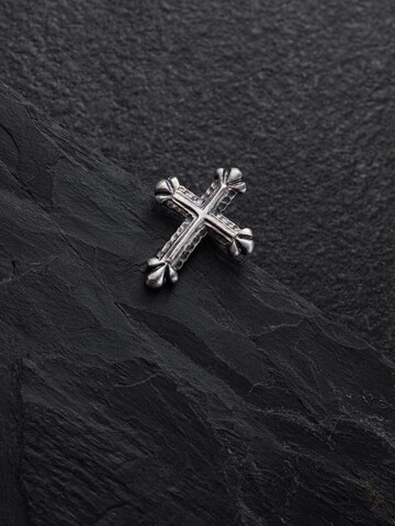 REYTEL Ohrring 'CHROME CROS'‌‌‌‌ in Silber