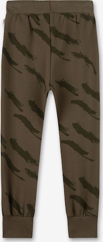 Tapered Pantaloni di Sanetta Pure in verde