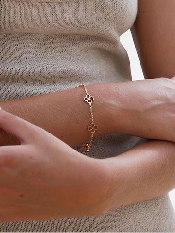 Bracelet 'Kleeblatt' GOOD.designs en bronze