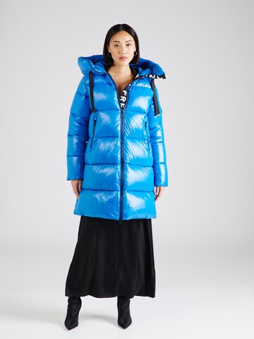 Manteau d’hiver 'ISABEL' SAVE THE DUCK en bleu : devant