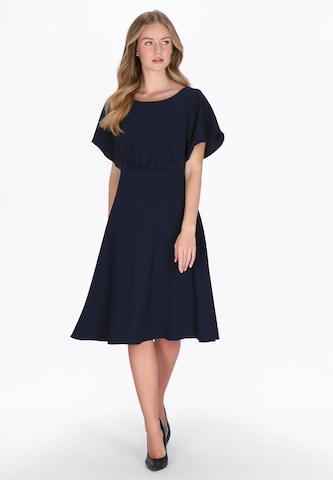 DreiMaster Klassik - Vestido de verano en azul