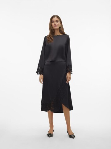 VERO MODA Bluse 'MERLE' in Schwarz