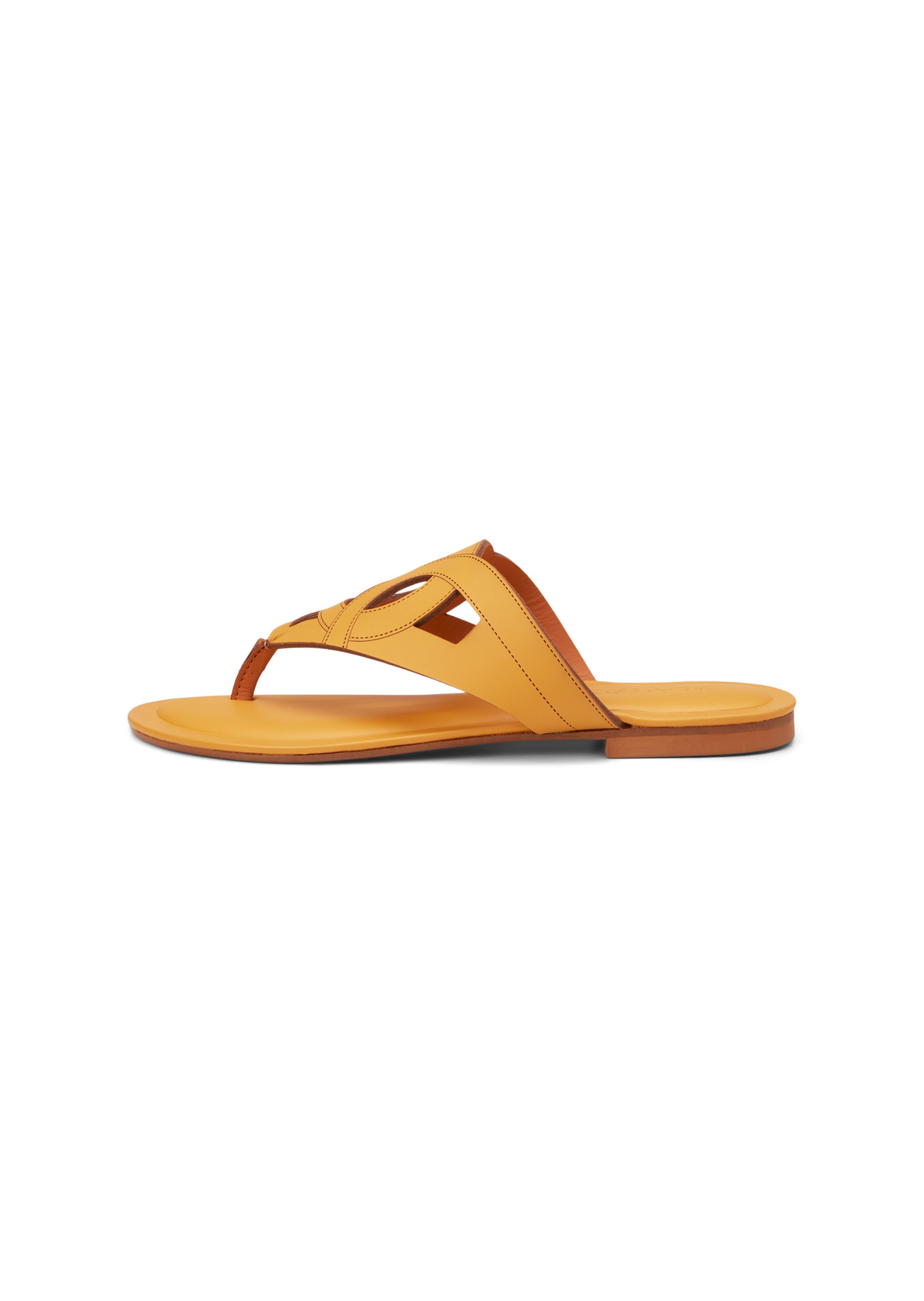 Marc O'Polo T-bar sandals in Yellow
