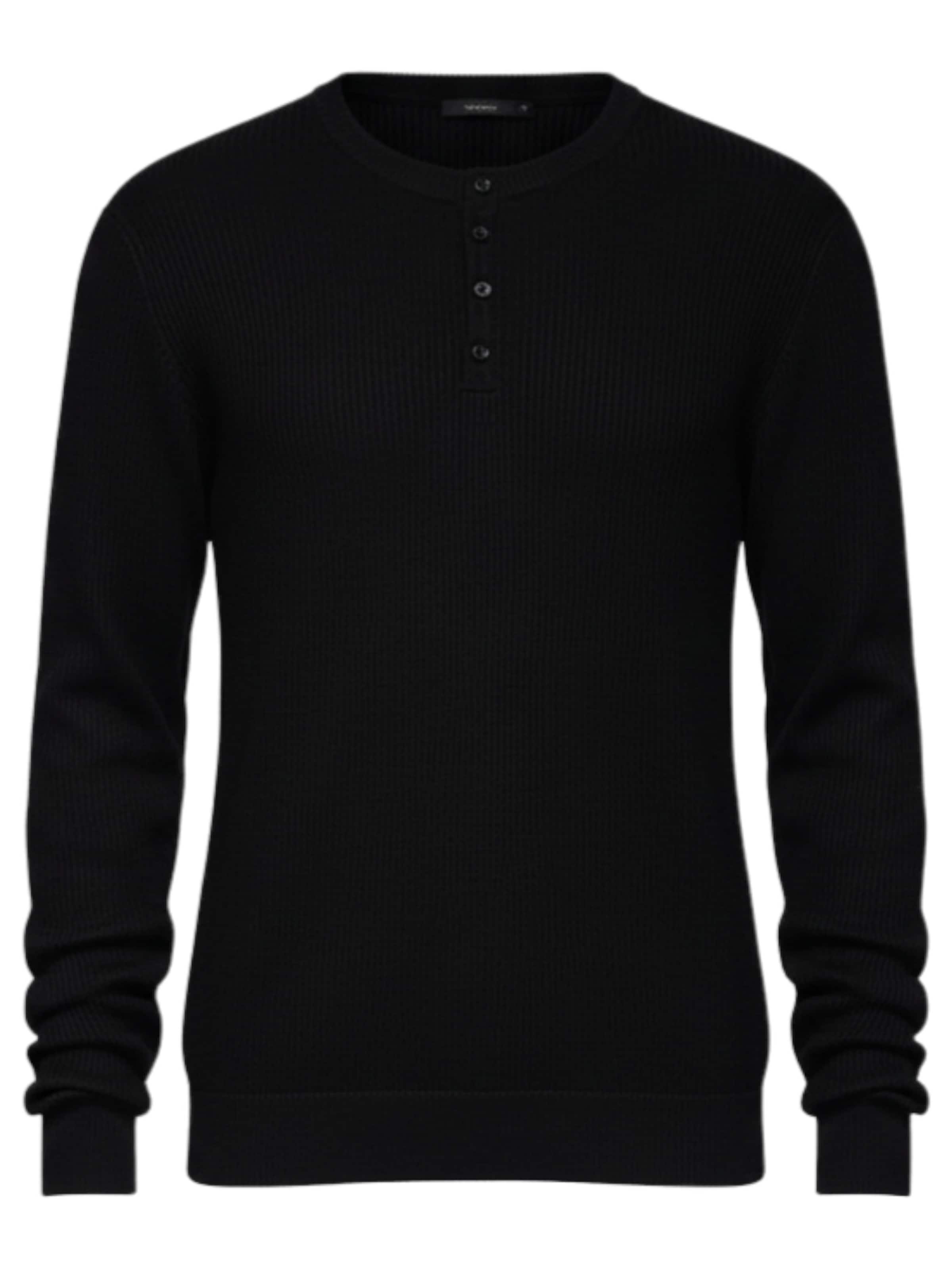 Ombre Sweat-shirt 'OM-SWSW-0182' en noir, Vue avec produit