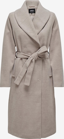 Manteau mi-saison 'SILLE' ONLY en gris : devant