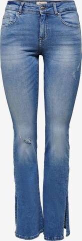 ONLY Flared Jeans 'Hush' in Blauw: voorkant