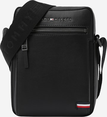 TOMMY HILFIGER Crossbody bag in Black: front