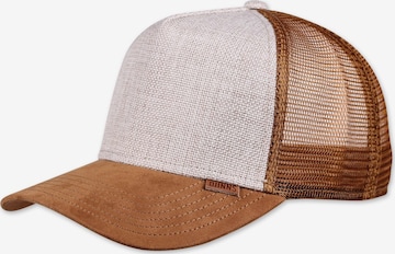 Cappello da baseball 'Suelin' di DJINNS in marrone: frontale