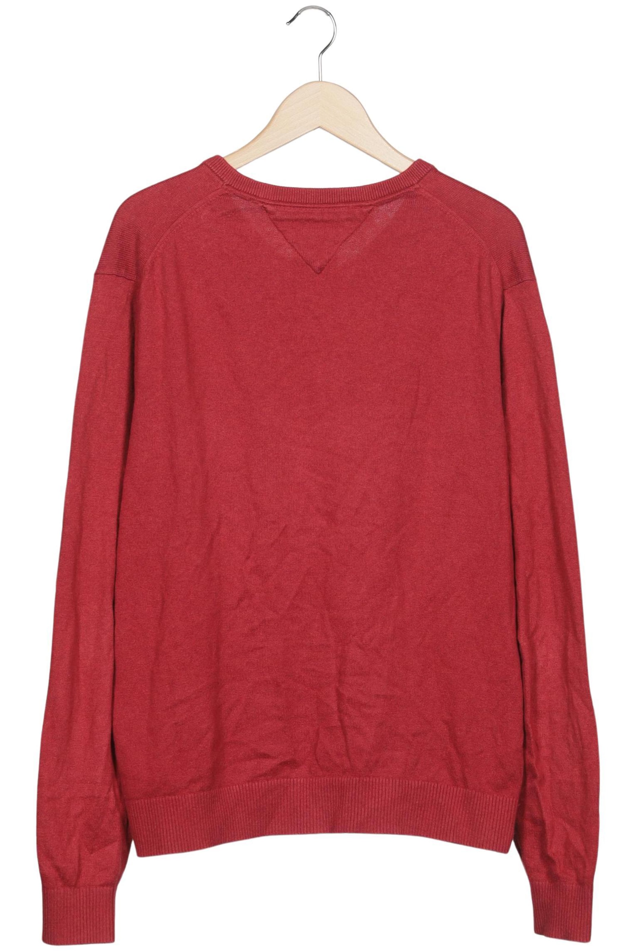 TOMMY HILFIGER Pullover XL in Rot