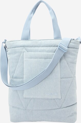 LEVI'S ® Shopper in Blauw: voorkant