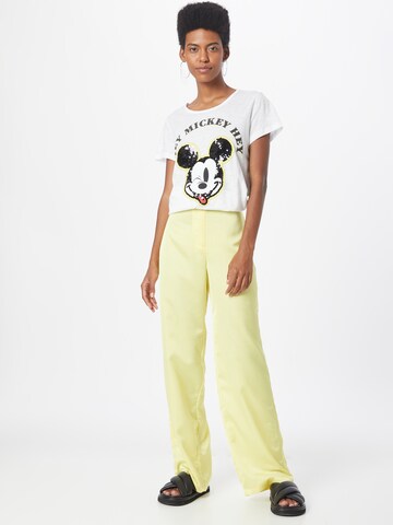 T-shirt 'Mickey Sequins' PRINCESS GOES HOLLYWOOD en blanc