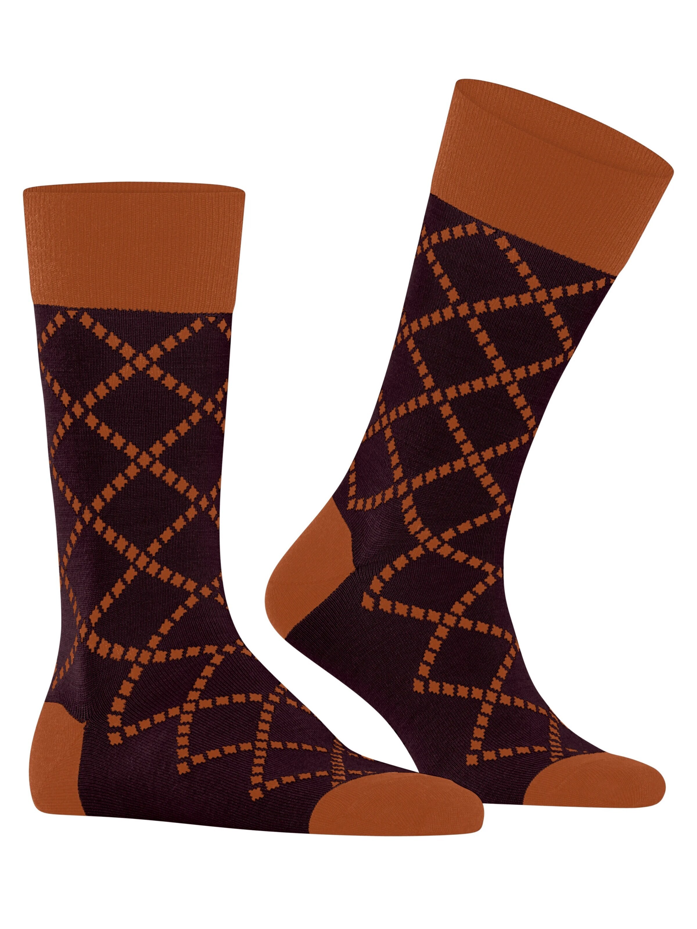 BURLINGTON Socks 'Ferry Road' in Red