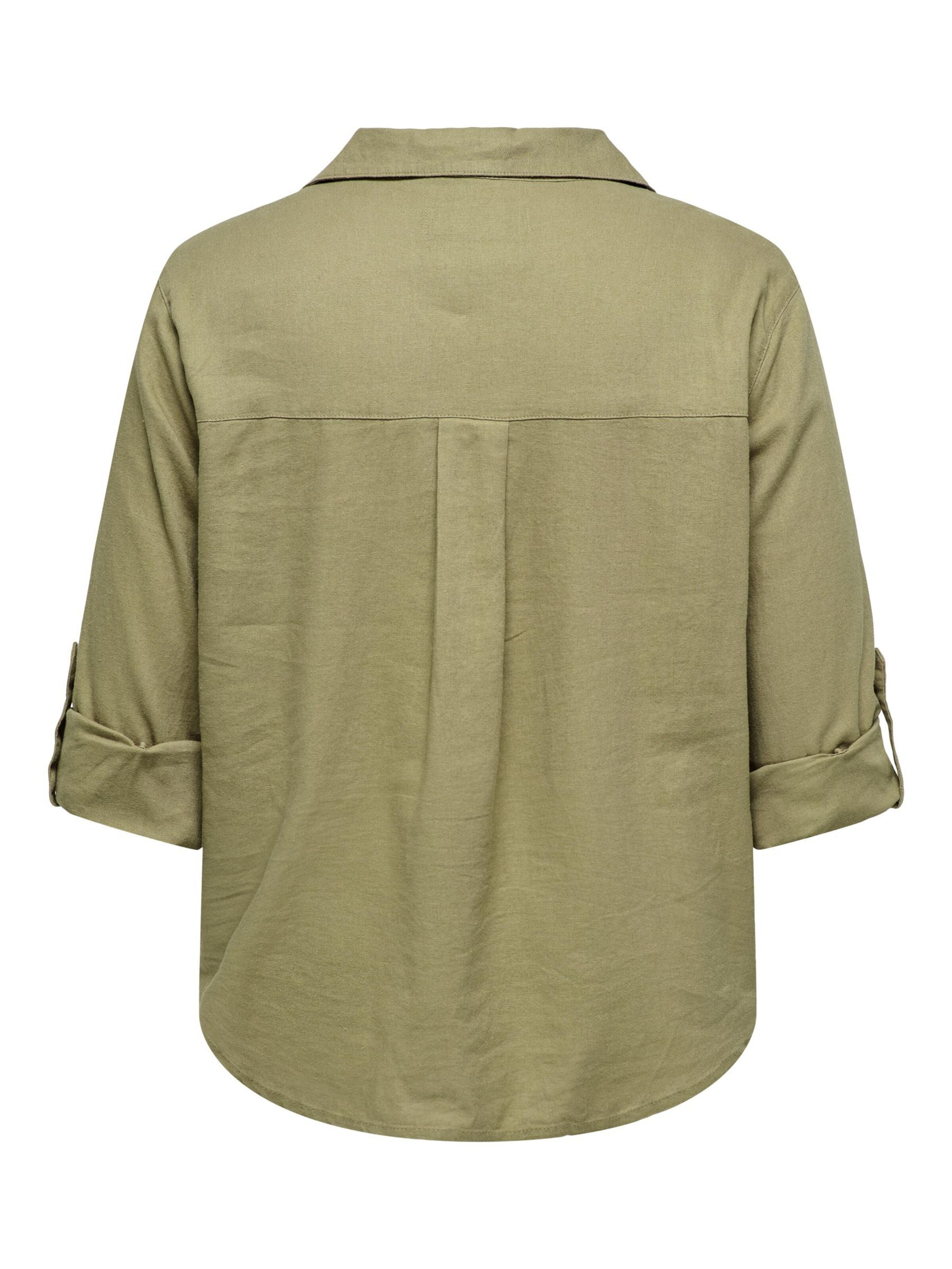 ONLY Carmakoma Blouse 'CARYasmin' in Groen