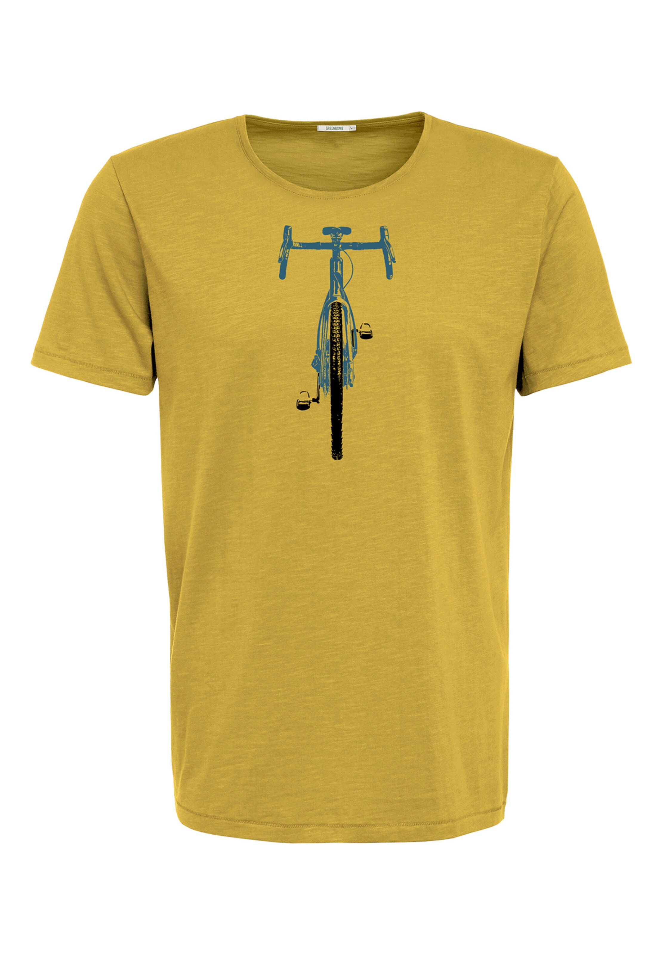 GREENBOMB Shirt in Yellow: front