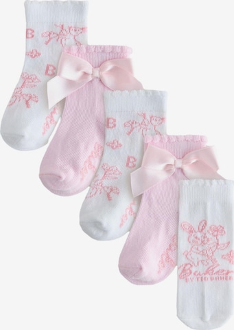 Chaussettes Baker by Ted Baker en rose : devant